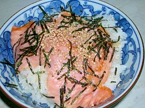 レンジで簡単♪鮭ご飯