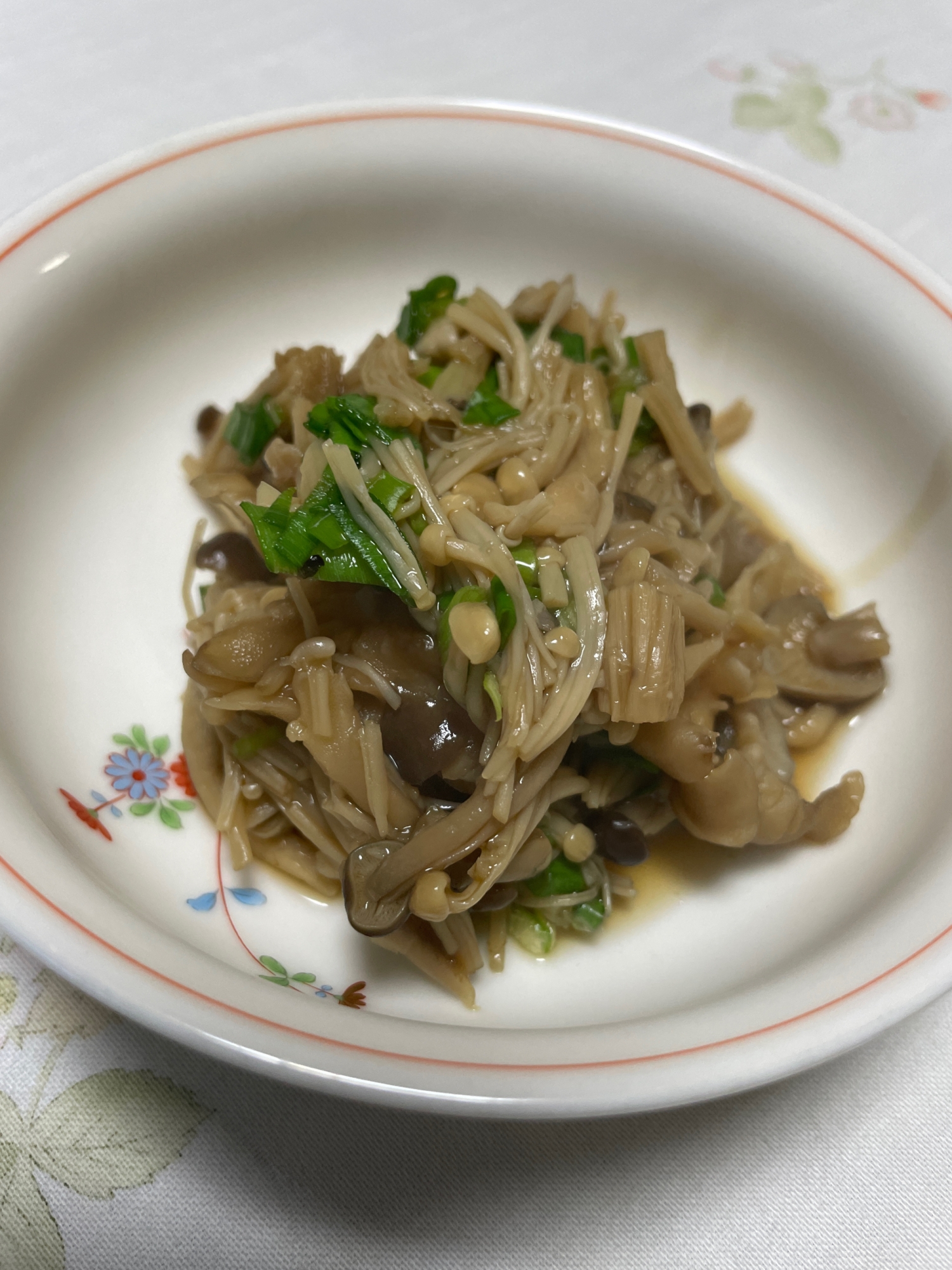 キノコのすき焼きのタレ煮