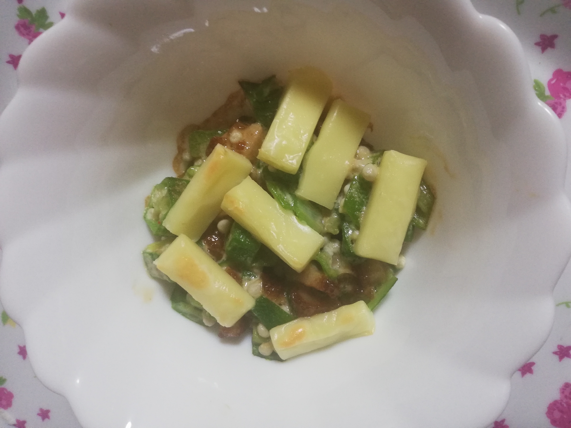 オクラとチャーシューのチーズ乗せ焼き レシピ 作り方 By Ake Me 楽天レシピ オクラとチャーシューのチーズ乗せ焼き レシピ 作り方 By Ake Me 楽天レシピ