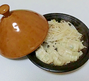 タジン鍋de浜松餃子風♪焼き餃子