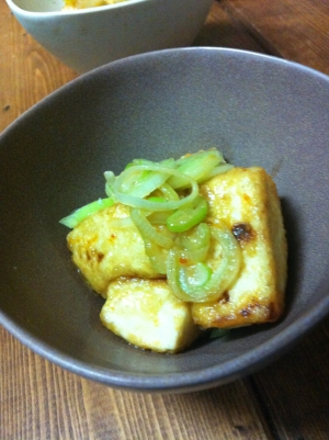 絶品！簡単☆味噌バターの揚げ出し豆腐