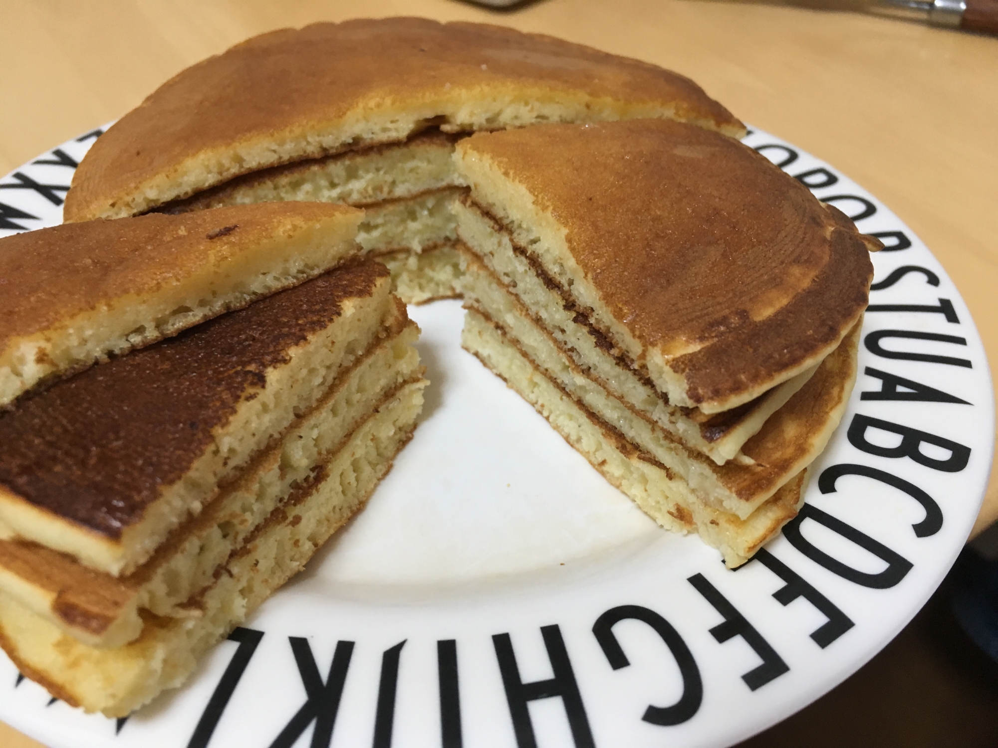 ホットケーキミックスで カフェ風パンケーキ レシピ 作り方 By ばんばんばんこ 楽天レシピ ホットケーキミックスで カフェ風パンケーキ レシピ 作り方 By ばんばんばんこ 楽天レシピ