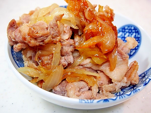 豚と玉ねぎの味噌焼き