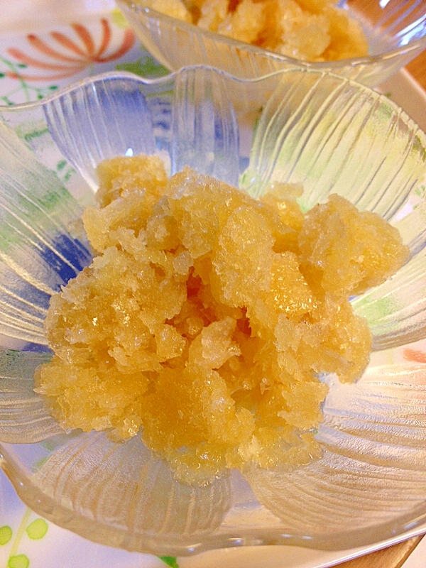 簡単☆美味   〜完熟メロンシャーベット〜