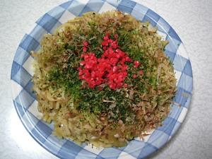 残りご飯で!そば飯♪