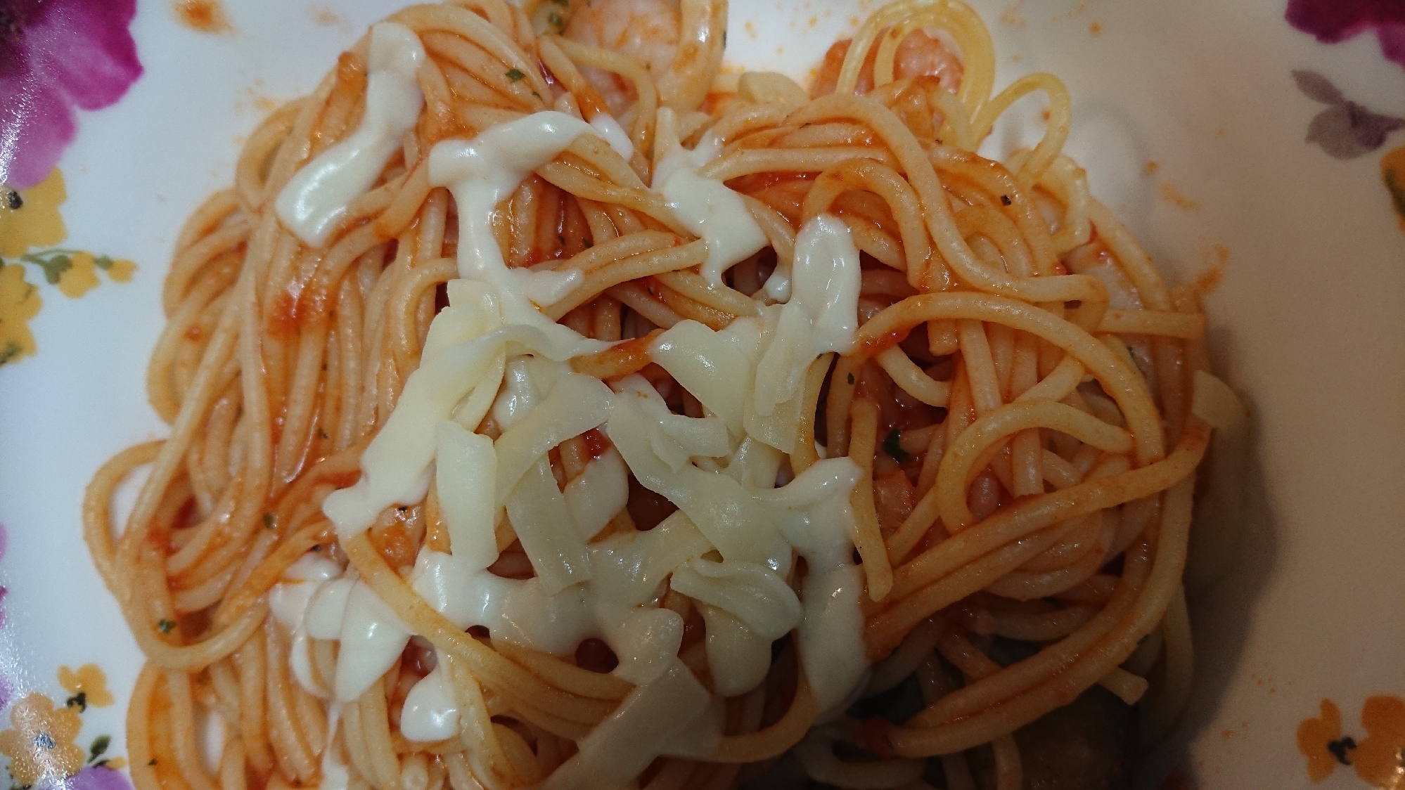えびトマトスパゲティ