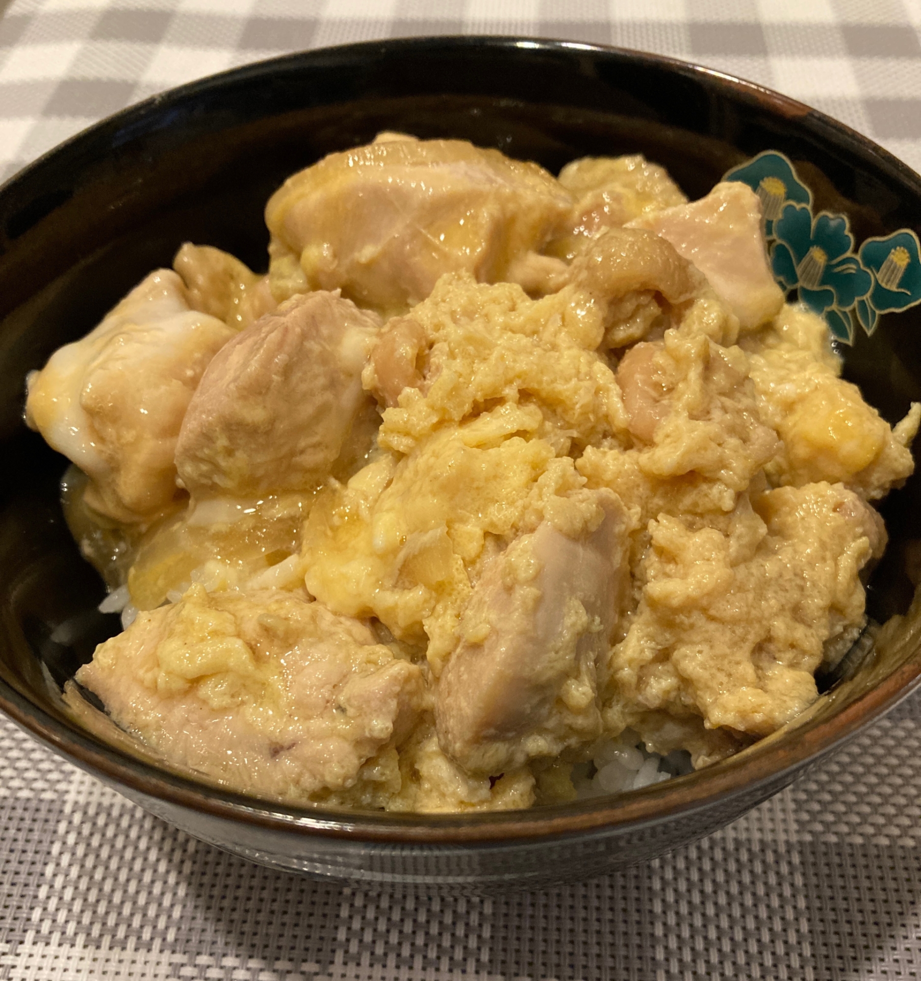 鶏胸肉でジューシー☆親子丼♪