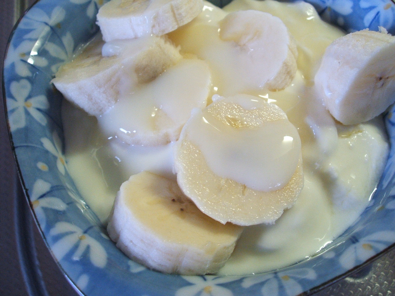 練乳バナナヨーグルト
