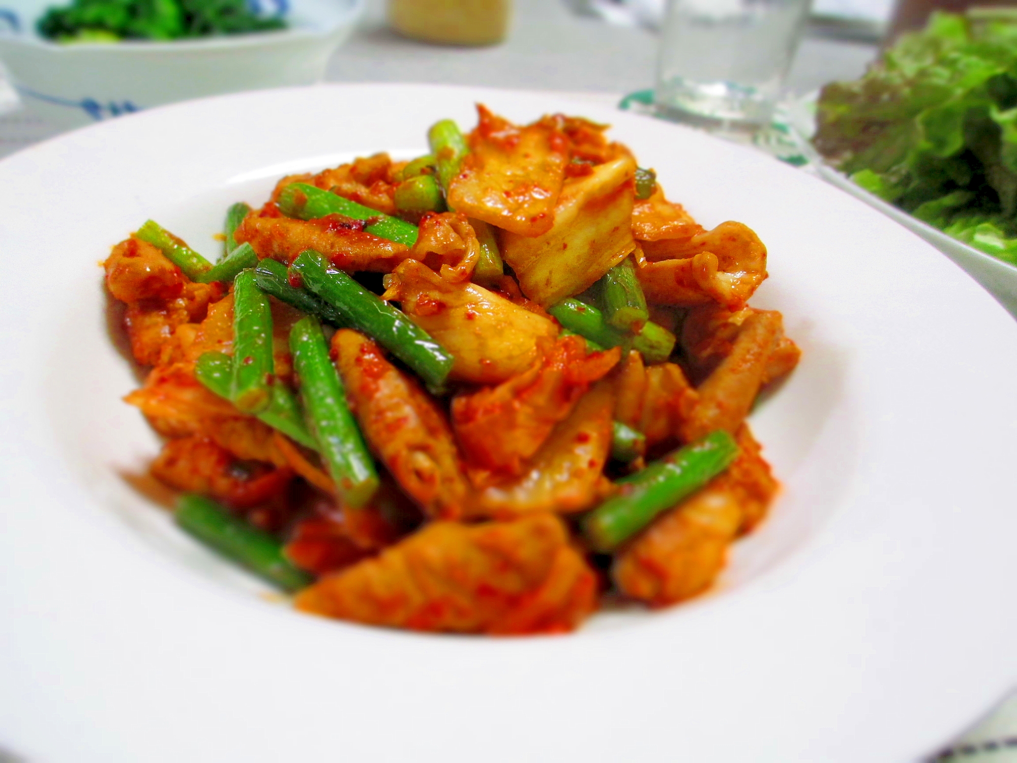 簡便失敗ナシ 豚モツとニンニクの芽のキムチ炒め レシピ 作り方 By たけちゃ む 楽天レシピ 簡便失敗ナシ 豚モツとニンニクの芽のキムチ炒め レシピ 作り方 By たけちゃ む 楽天レシピ