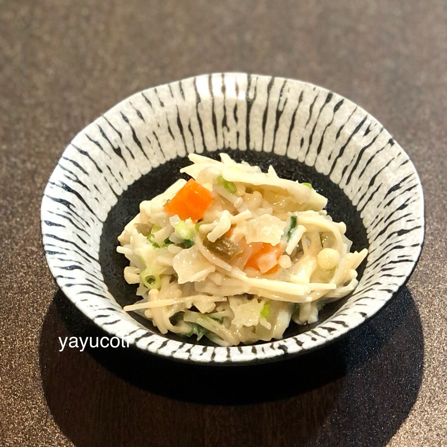 えのきの粕漬和え(野菜の粕漬アレンジ)