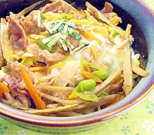 豚とゴボウの他人丼 レシピ 作り方 By ノスタルじじい 楽天レシピ 豚とゴボウの他人丼 レシピ 作り方 By ノスタルじじい 楽天レシピ