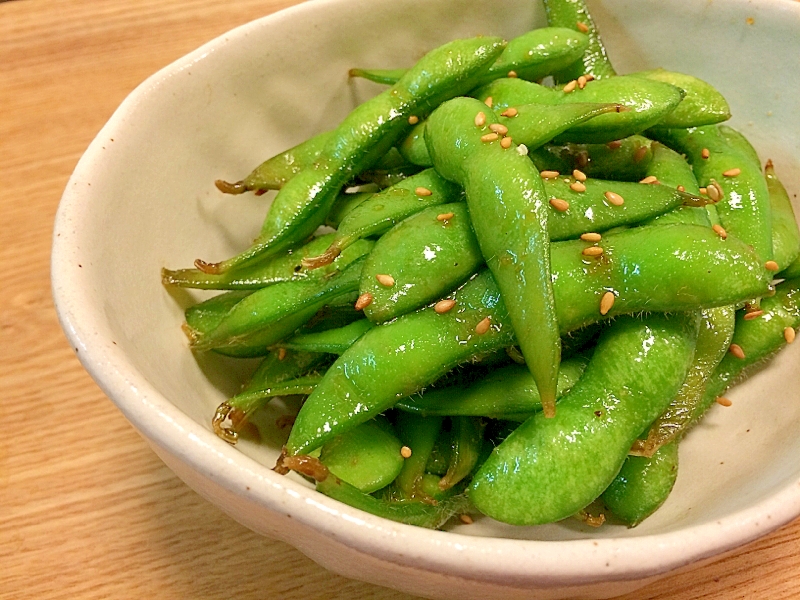 Hawaiian☆枝豆ガーリックの甘辛炒め