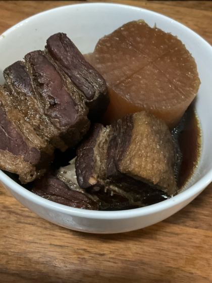 大根と豚バラ肉のこってり角煮