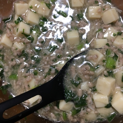 辛くない子どもも食べられる麻婆豆腐(離乳食後期〜)