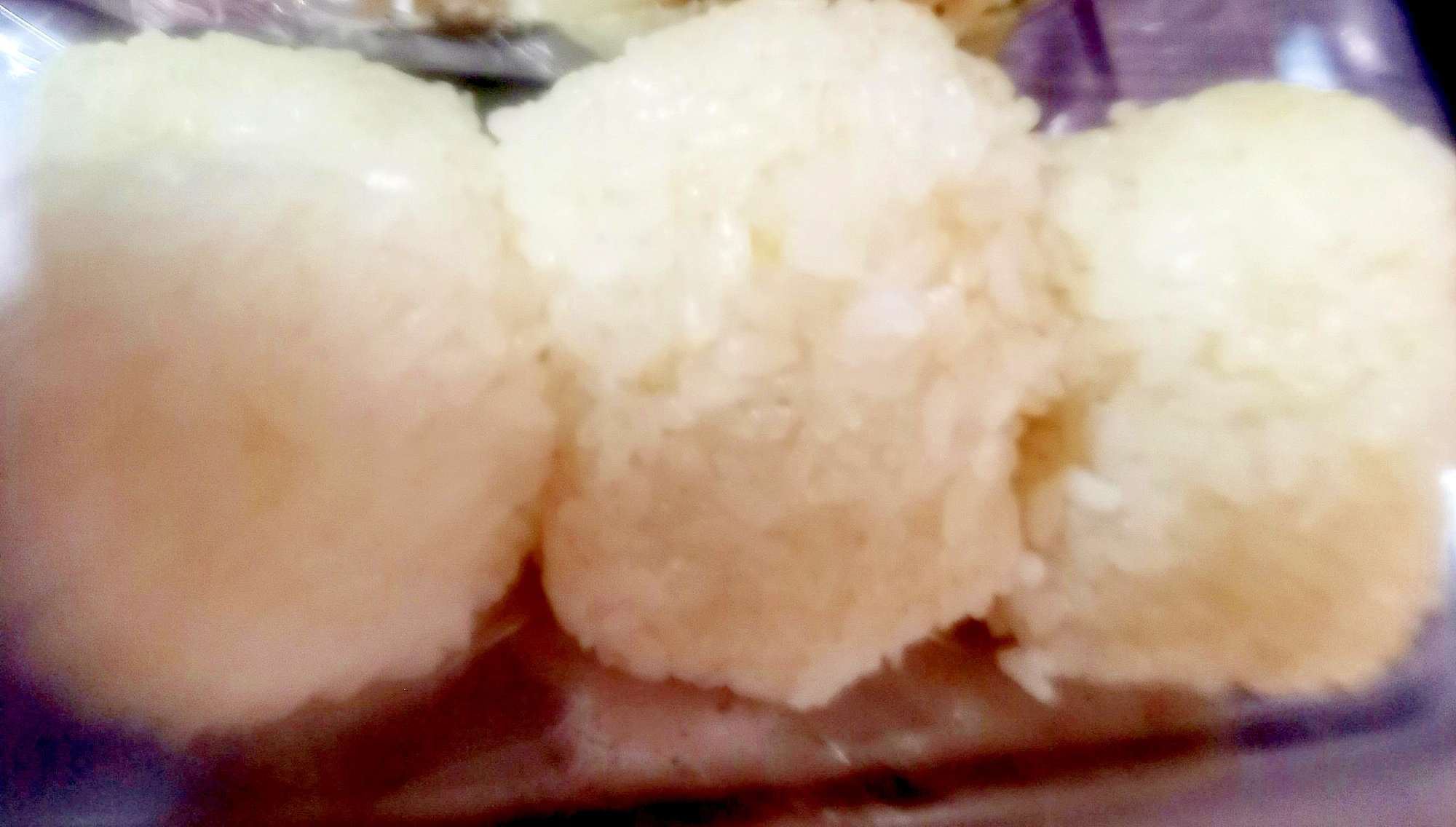 「お弁当」に！基本の塩おむすび