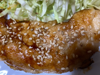 簡単お弁当おかず♪ささみの照り焼き