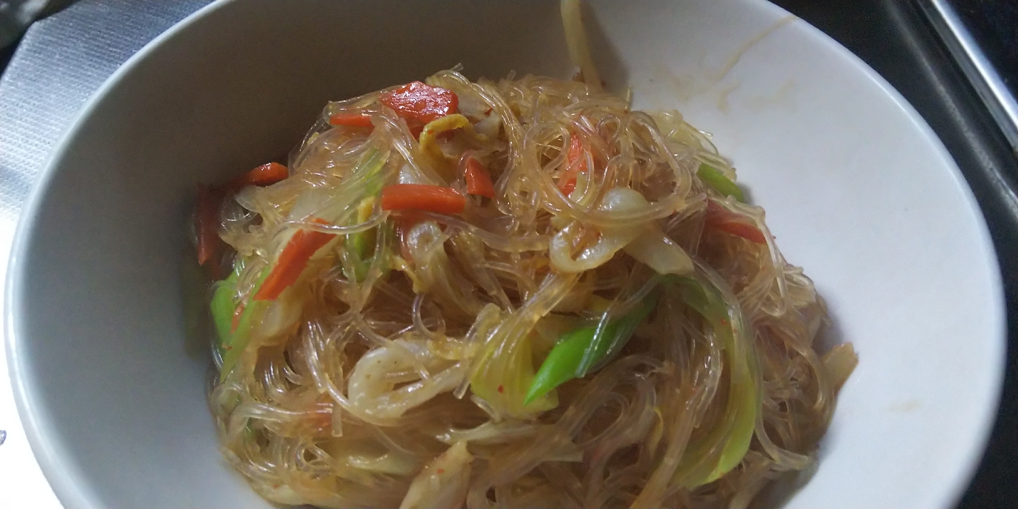魚の煮汁の春雨煮