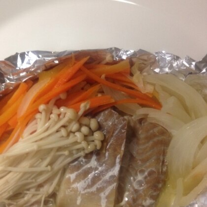 簡単! トースターで白身魚のホイル焼き♪