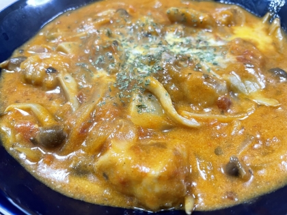 ★チキンのトマトクリーム煮込み★