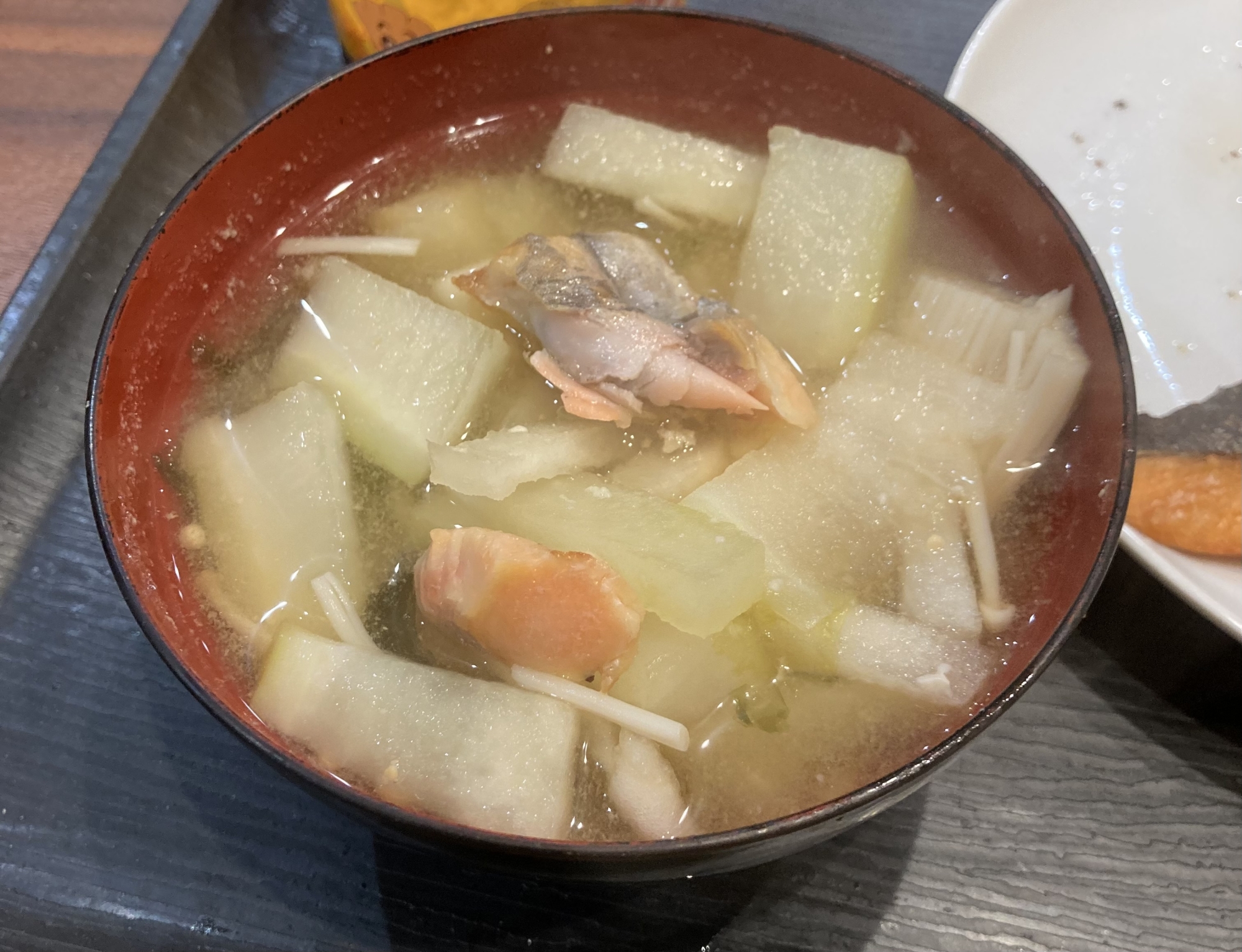 焼き鮭お味噌汁