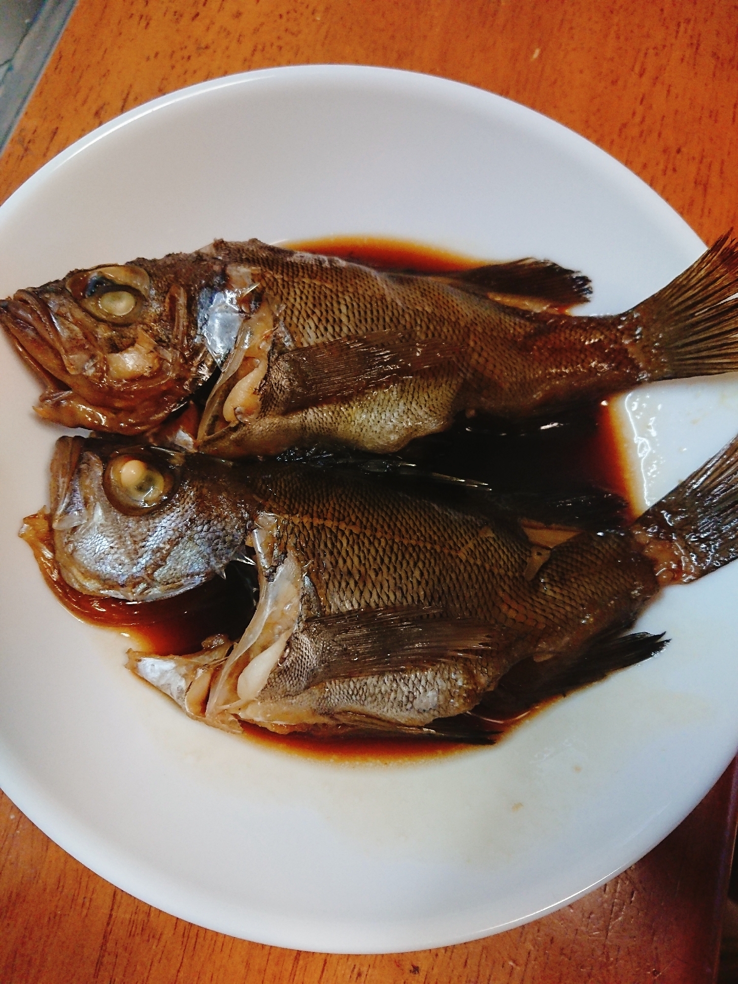 適当に味付けしたら美味しかったメバルの煮付け