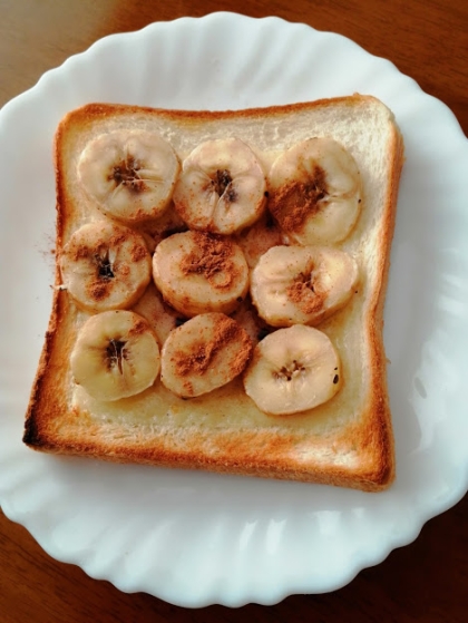 バナナの甘味が増してとっても美味しかったです！ごちそうさまでした♪