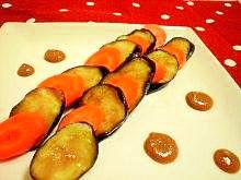 野菜の和風ディップ