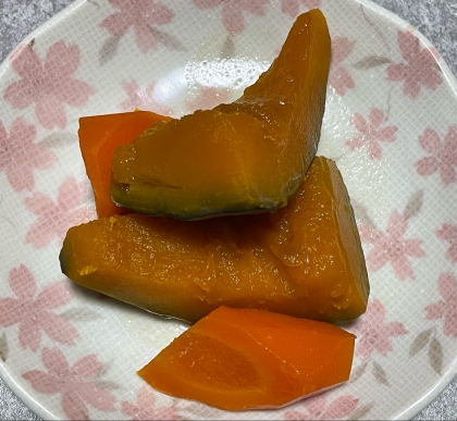 甘いかぼちゃの煮物