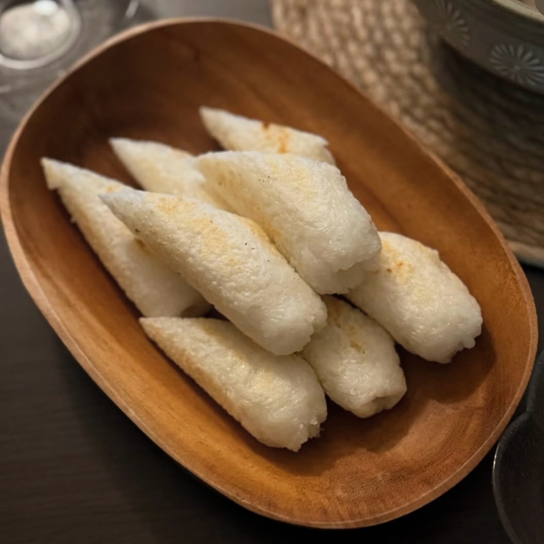 お米で作る節約きりたんぽ