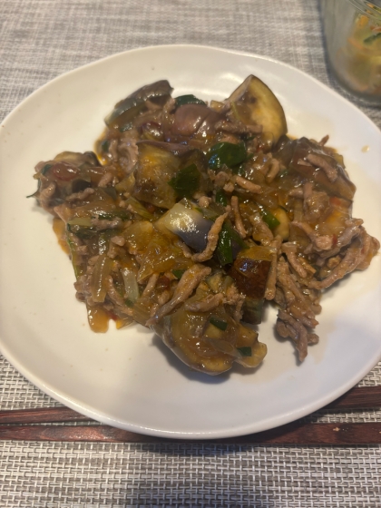 食べやすい麻婆茄子