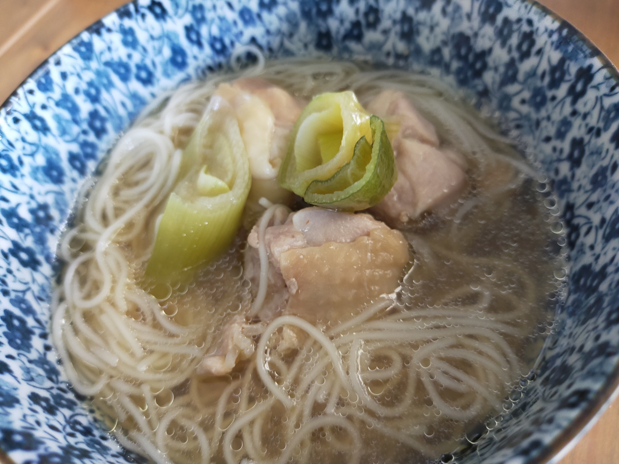 鶏南蛮にゅうめん