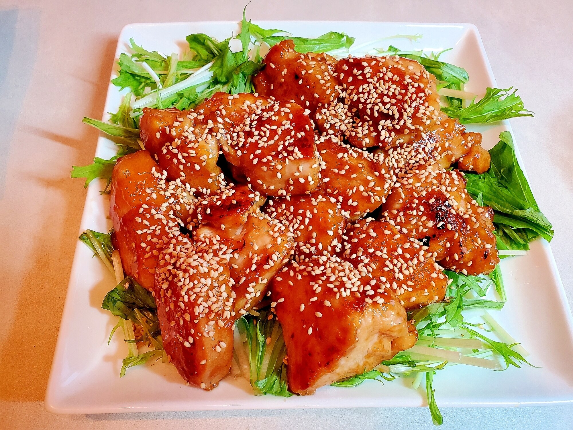 照り焼き 石窯ドームで漬け込まない鶏の照り焼き│オートクッカー「自動調理器