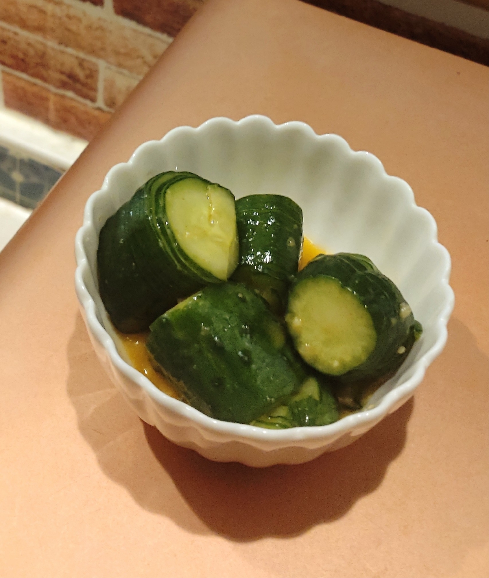 ピリ辛コチュジャン漬けきゅうり