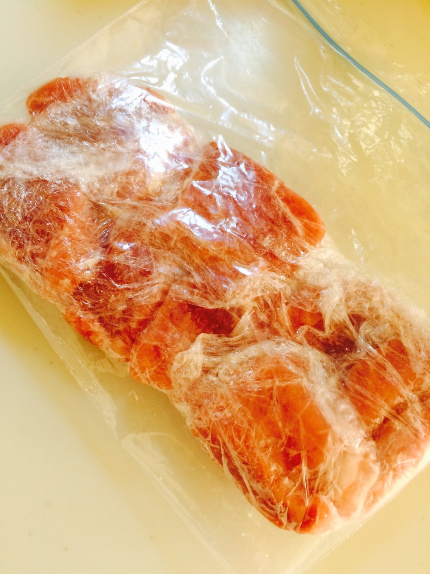 豚ヒレ肉を冷凍保存