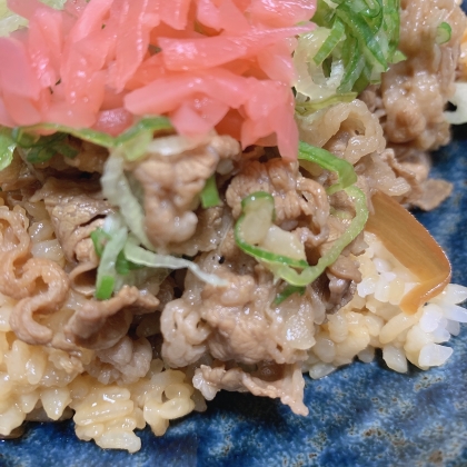 我が家の☆牛丼♪