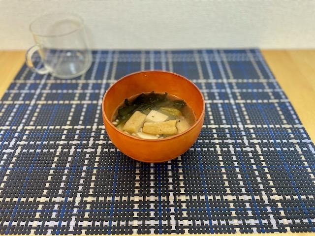 鍋だけの簡単調理！きな粉味噌汁