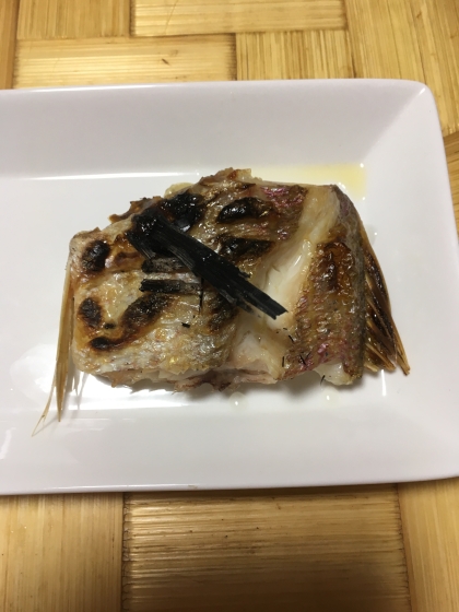 鯛の塩焼き