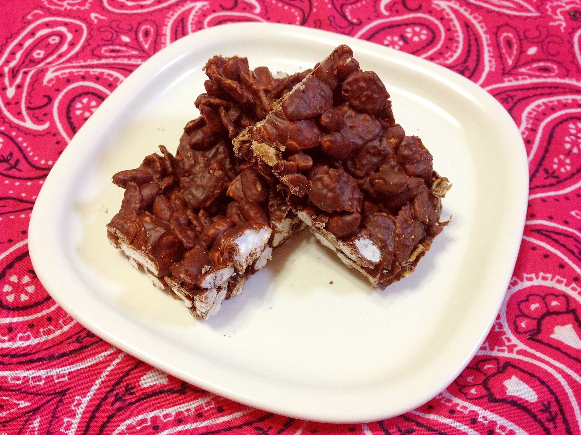 簡単マシュマロ入り チョコクランチ レシピ 作り方 By 栗皮茶 楽天レシピ 簡単マシュマロ入り チョコクランチ レシピ 作り方 By 栗皮茶 楽天レシピ