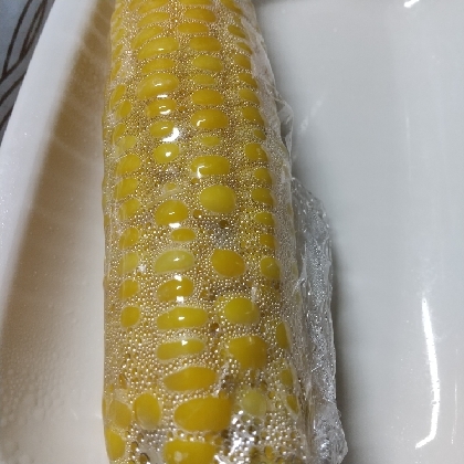 とうもろこしの茹で方（レンジで）