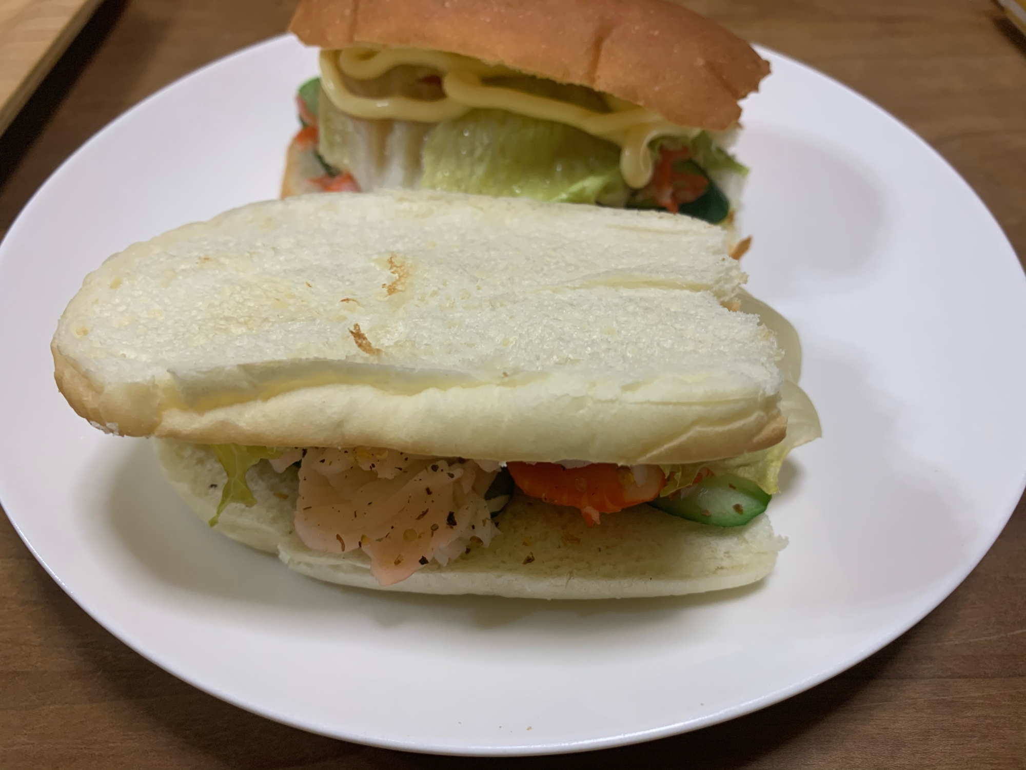 カニカマと野菜たっぷりコッペパンサンド レシピ 作り方 By Yabazo 楽天レシピ カニカマと野菜たっぷりコッペパンサンド レシピ 作り方 By Yabazo 楽天レシピ