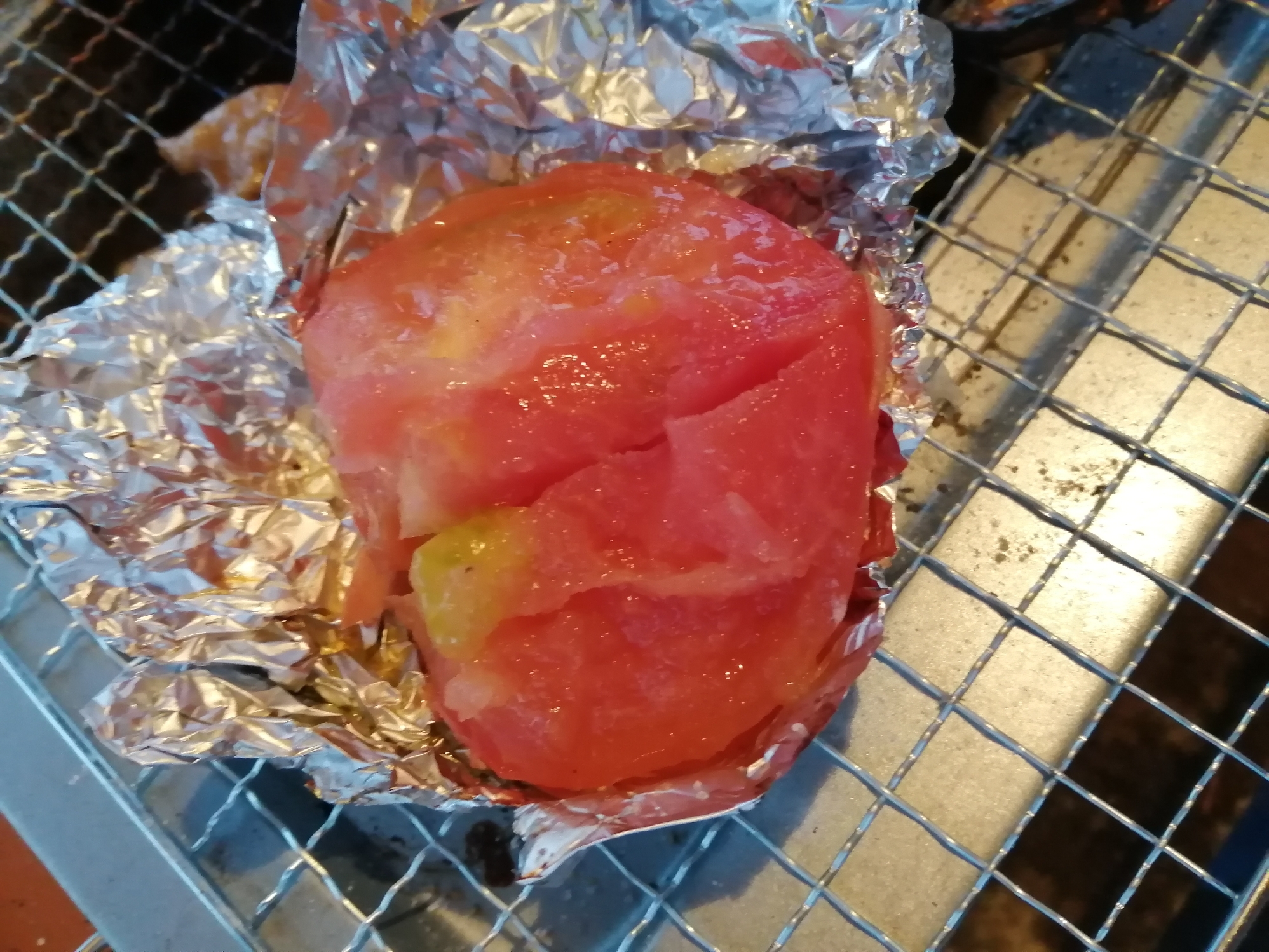 BBQ☆蒸しトマトwithバター