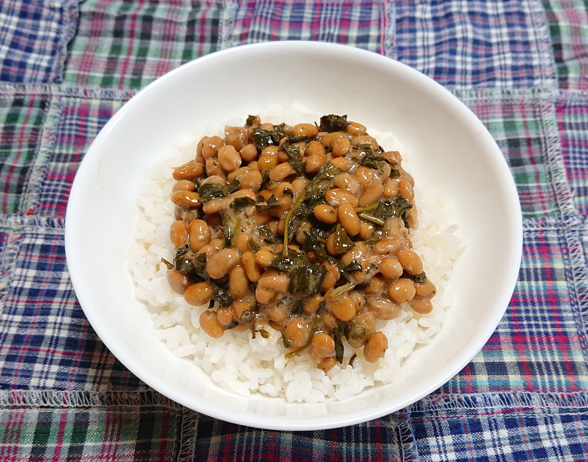 出がらし納豆ご飯