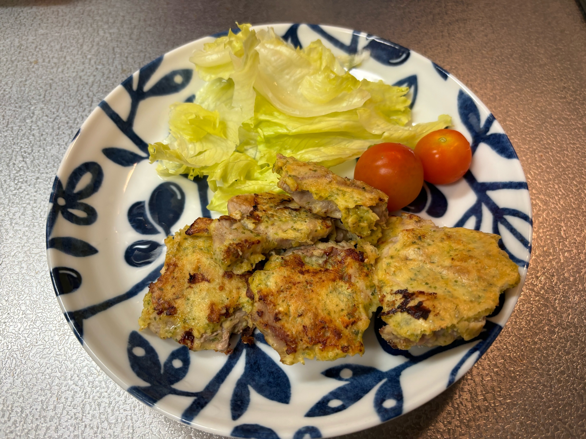 豚ヒレ肉の青海苔ピカタ