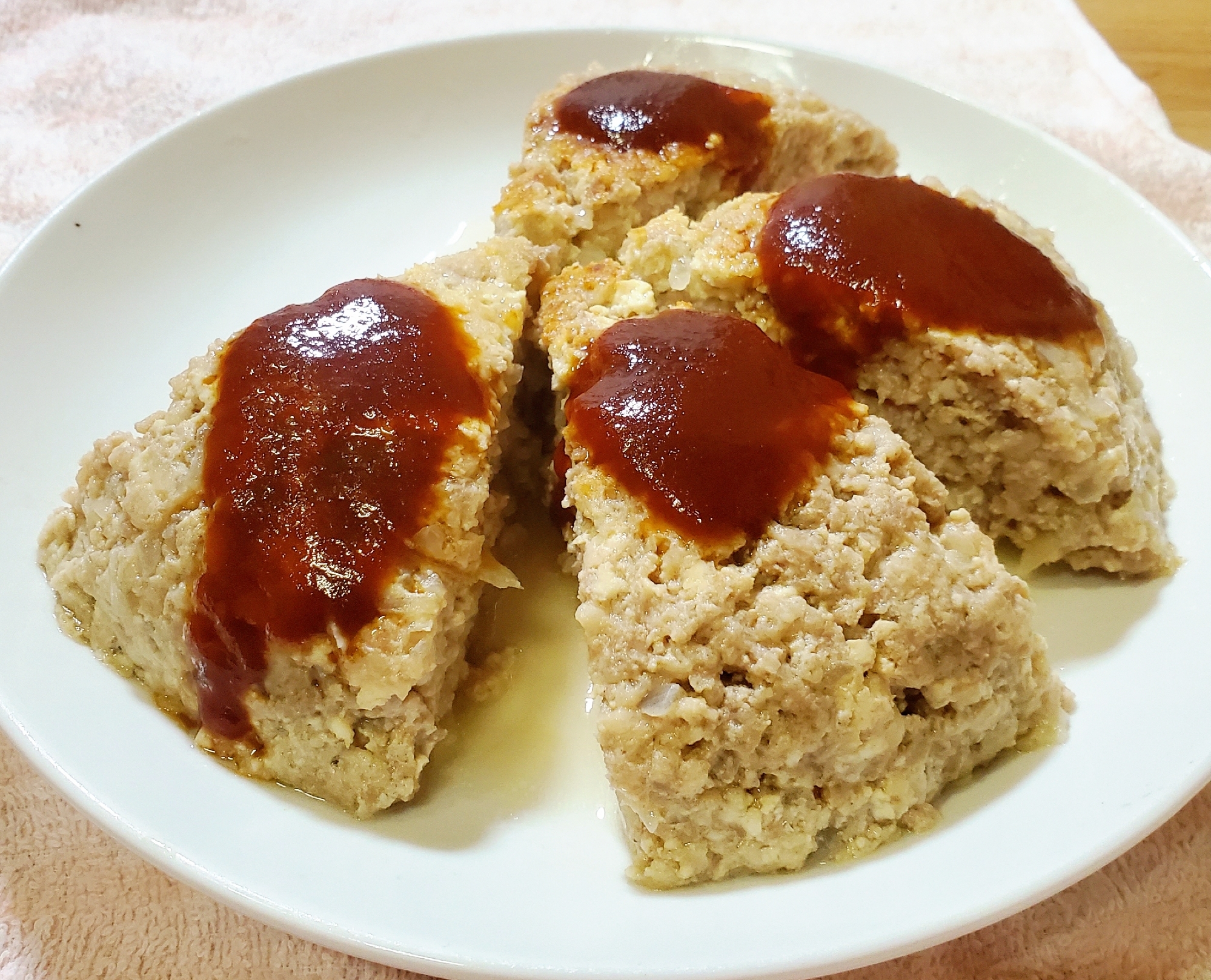 《炊飯器で作る》豆腐のハンバーグ