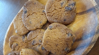 チョコ入りで作りました！
形が崩れがちでしたが、味や食感はとっても美味しく出来ました♪