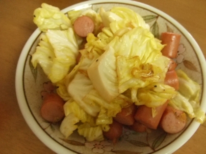 あり合せの野菜で作りましたが、昆布茶っていい味出すんですね～☆
美味しかったです、ごちそうさまでした♪