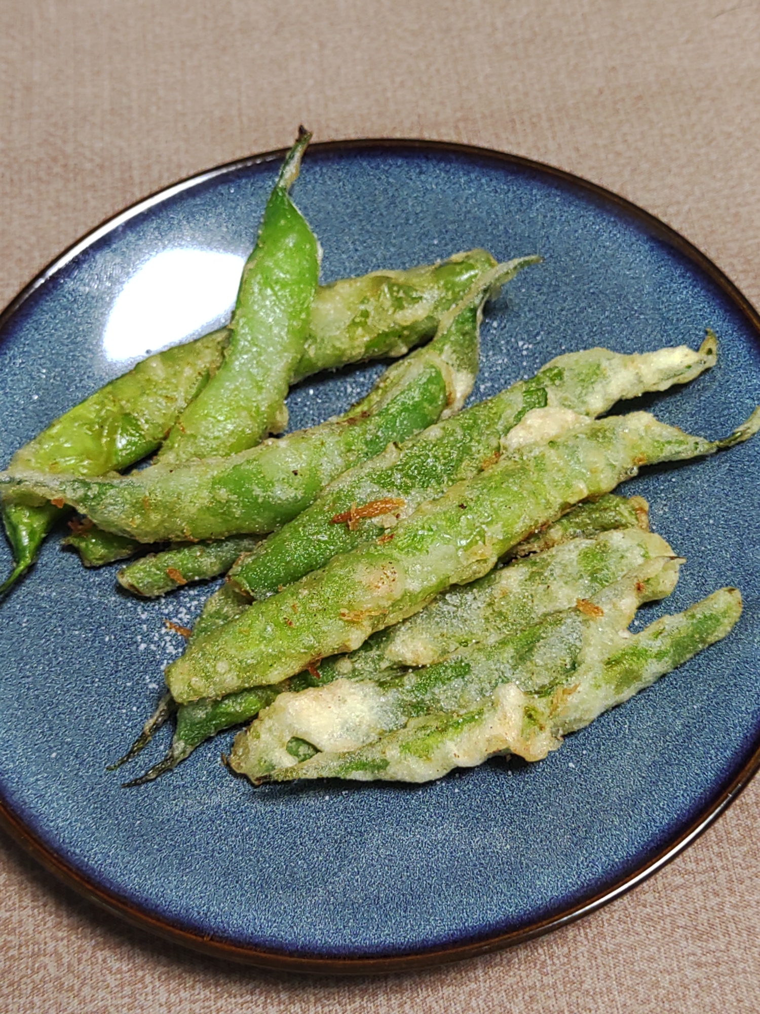 ホクホク池田豆の天ぷら