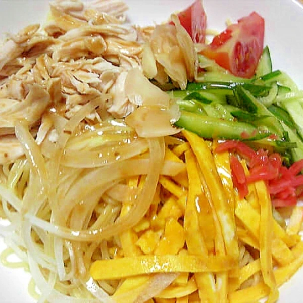 鶏ささみの定番冷やし中華 レシピ 作り方 By デラみーやん 楽天レシピ 鶏ささみの定番冷やし中華 レシピ 作り方 By デラみーやん 楽天レシピ