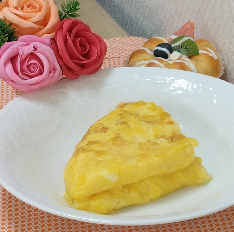 ✨ケーキみたいな卵焼き✨バニラ風味スイーツ♬おやつ