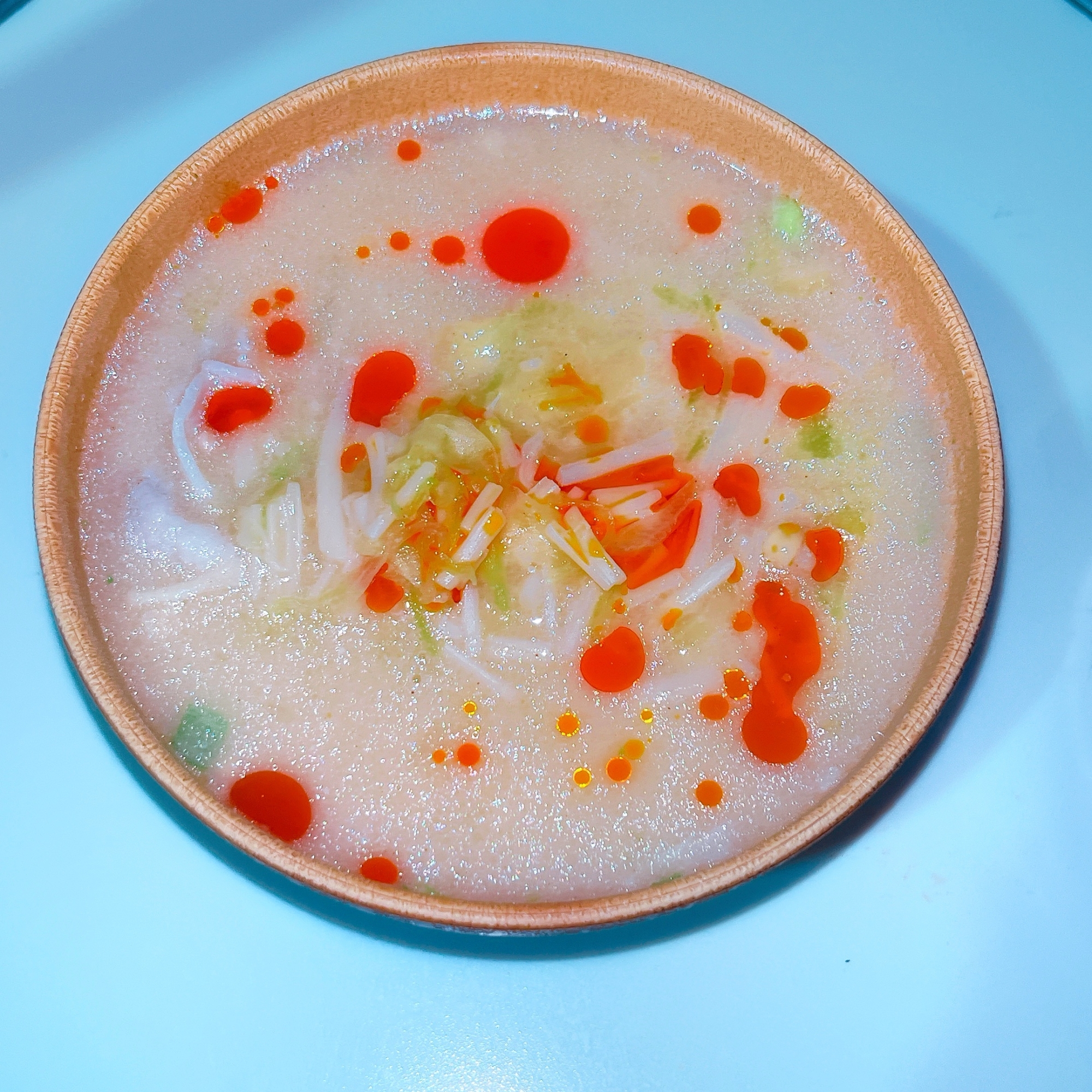 低脂肪乳￤簡単￤坦々スープ￤豚こま￤辛うま￤ハマる